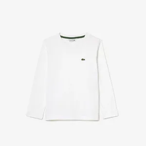 Детская футболка Lacoste, белый, арт. TJ1123