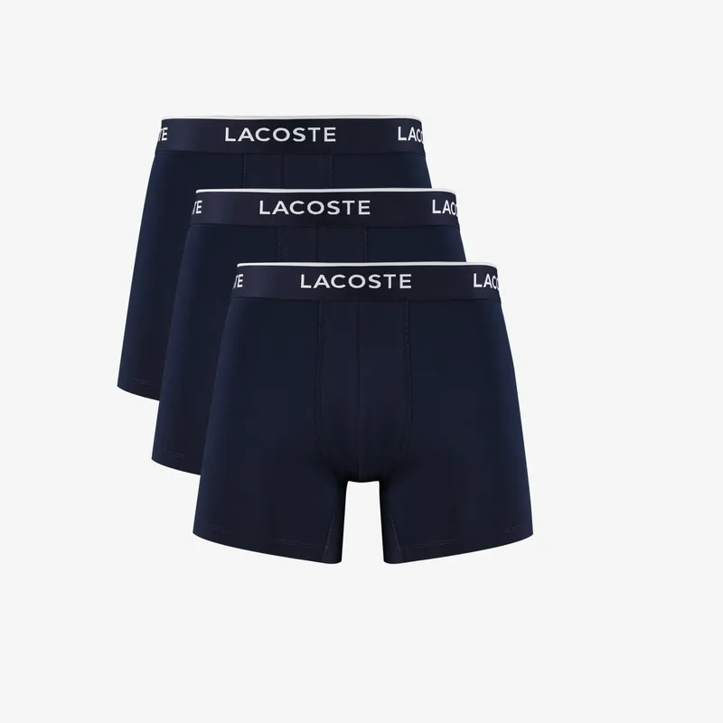 Мужское нижнее белье Lacoste из хлопка, синий, арт. 6H3420T