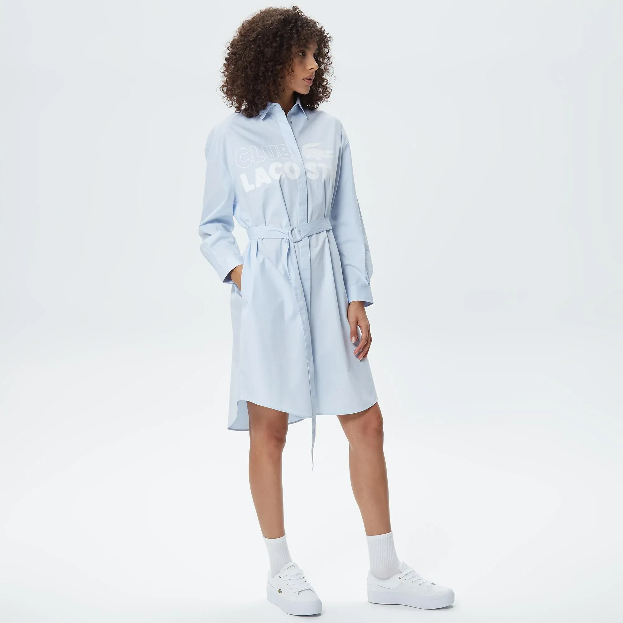 Женское платье Lacoste Loose Fit, синий, арт. EF0307