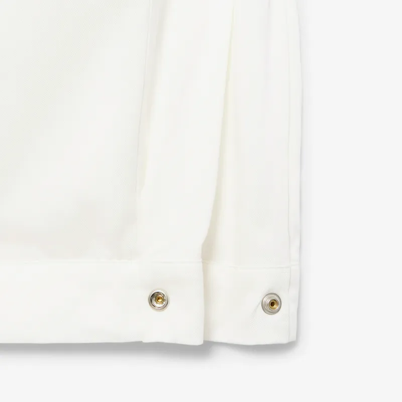 Брюки женские Lacoste из смеси льна, белый, арт. HF0252