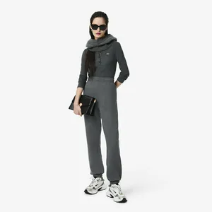 Женские спортивные брюки Lacoste из органического хлопка, серый, арт. XF5244