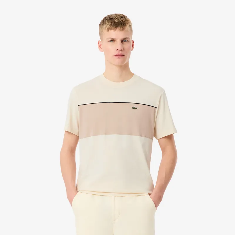 Футболка Lacoste хлопковая, белый, арт. TH0896