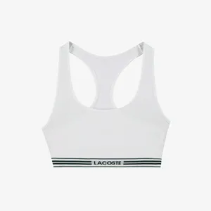 Топ Lacoste из органического хлопка, белый, арт. IF8179