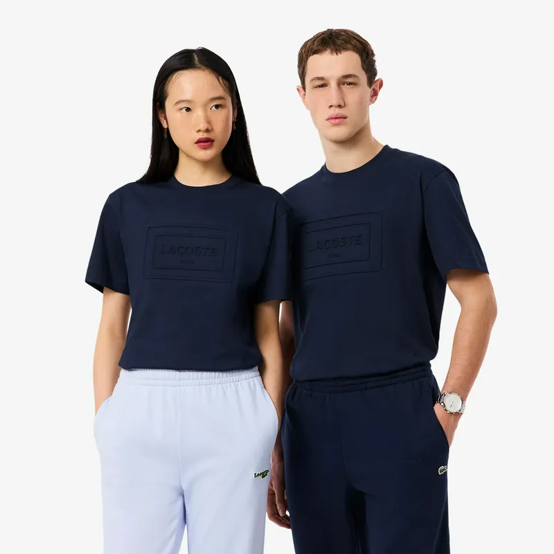 Футболка Lacoste хлопковая, синий, арт. TH0794