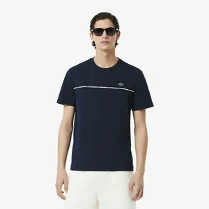 Футболка Lacoste из хлопка, синий, арт. TH9842