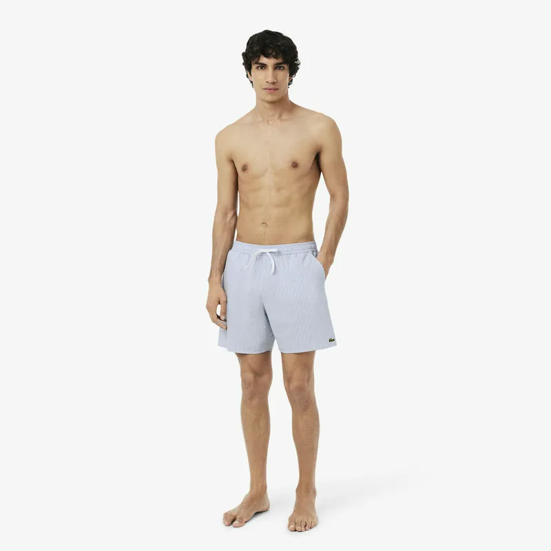 Купальные шорты Lacoste, голубой, арт. MH9089