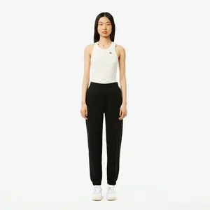 Флисовые спортивные брюки Lacoste, черный, арт. XF2566