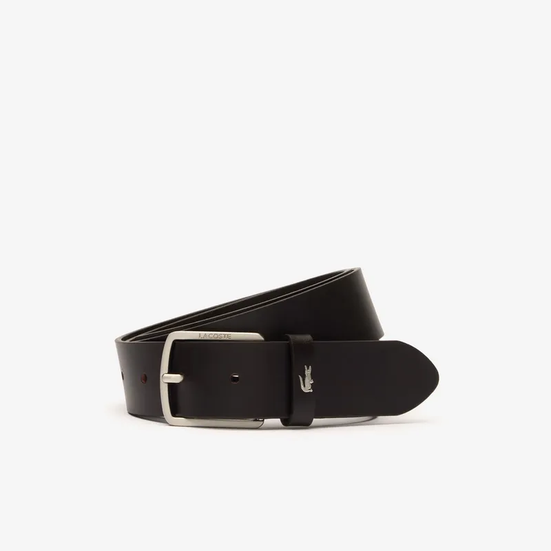 Ремень Lacoste из коровьей кожи, коричневый, арт. RC4082