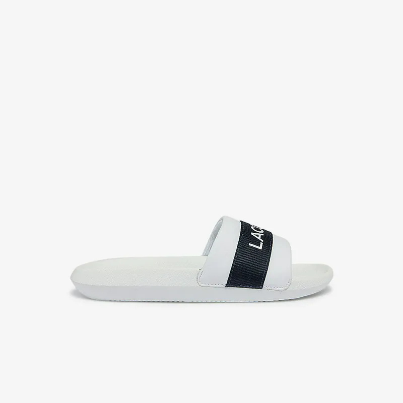 Сланцы Lacoste Crocoslide, белый, арт. 741CFA0011