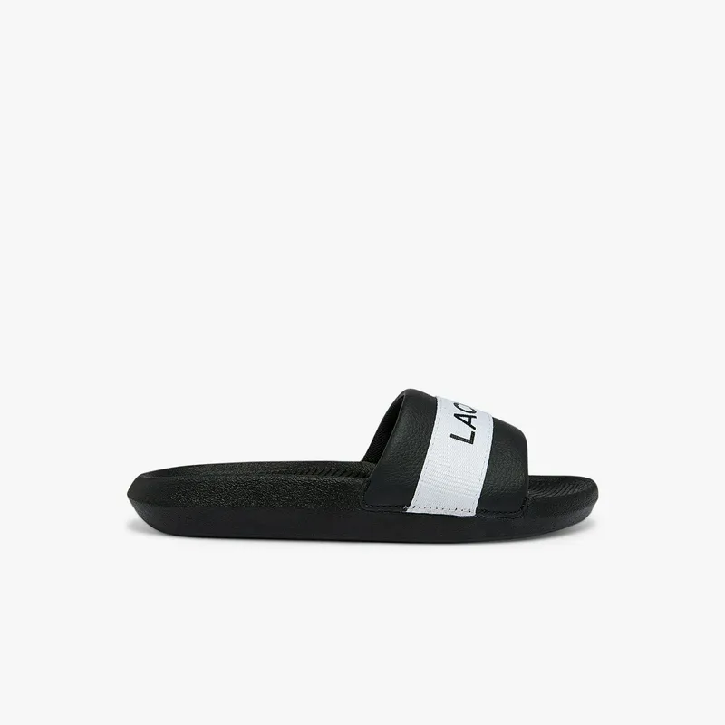 Сланцы Lacoste Crocoslide, черный, арт. 741CFA0011