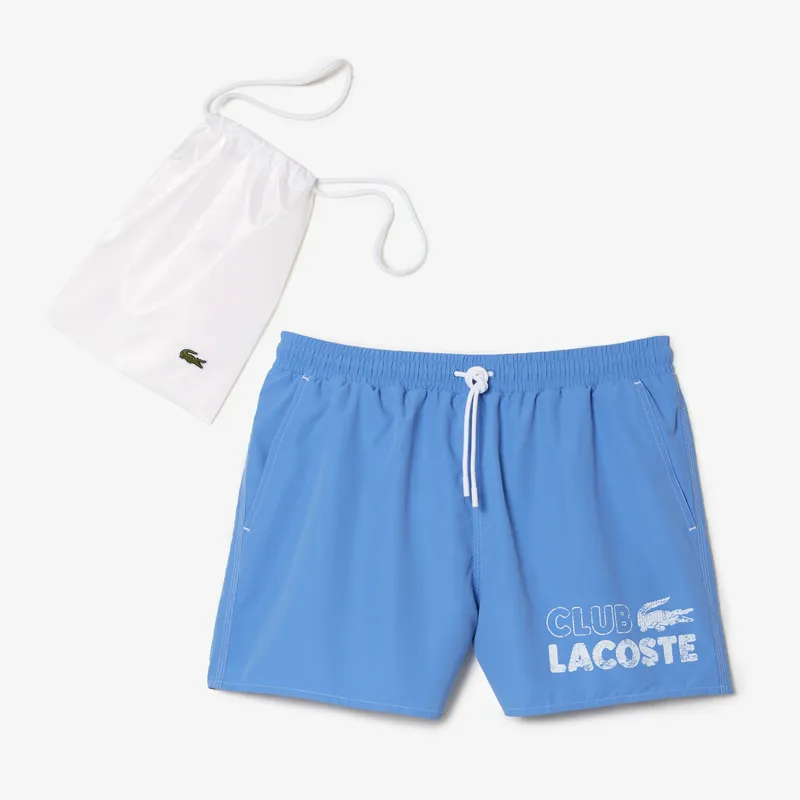 Плавки Lacoste со встроенной подкладкой, синий, арт. MH5637