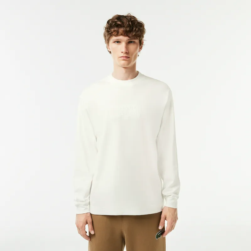 Лонгслив Lacoste, белый, арт. TH2505
