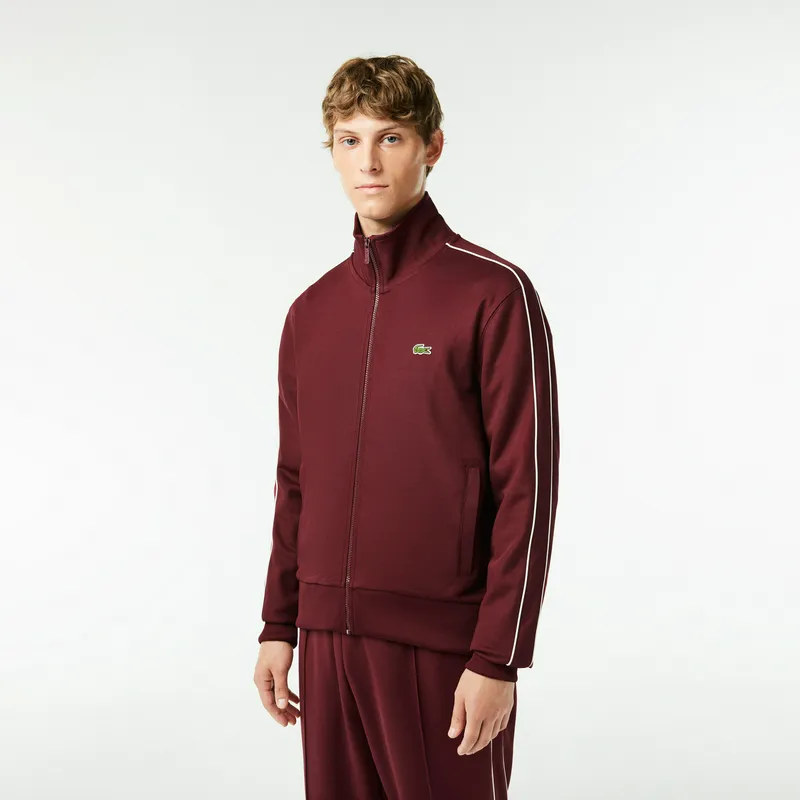 Толстовка Lacoste на молнии, красный, арт. SH1457