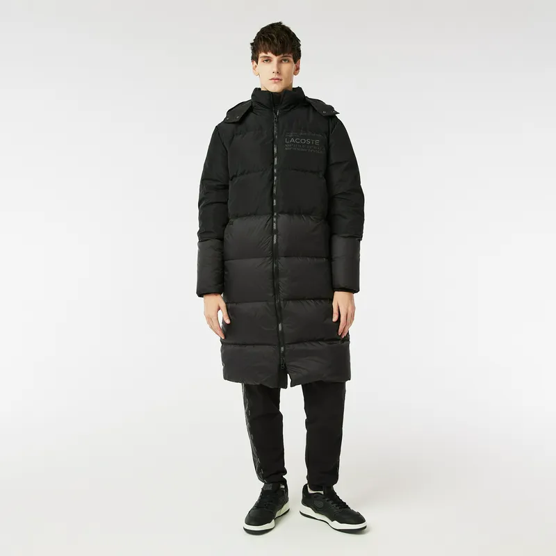 Куртка Lacoste на двойной молнии, черный, арт. BH2430