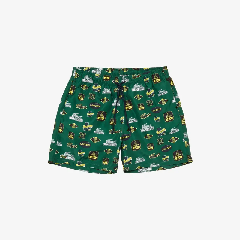 Шорты для плавания Lacoste, зеленый, арт. MH0315
