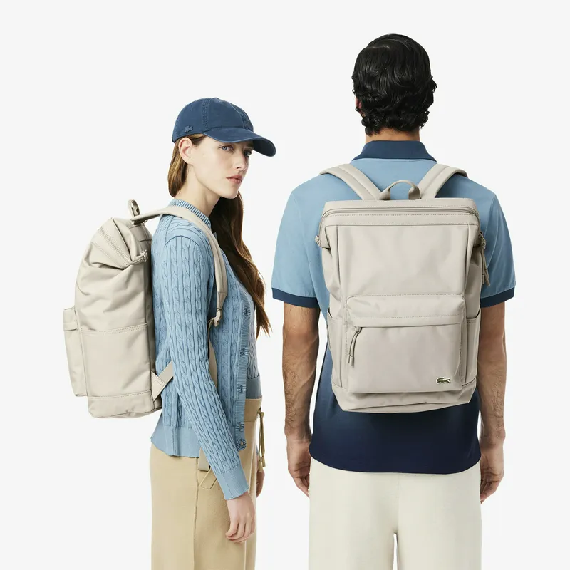 Рюкзак Lacoste NEO CROC, бежевый, арт. NU4598NE