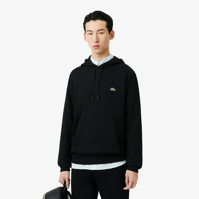 Толстовка Lacoste из органического хлопка, черный, арт. SH9839