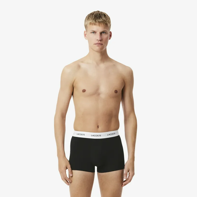 Нижнее белье Lacoste из эластичного хлопка, черный, арт. 5H5150