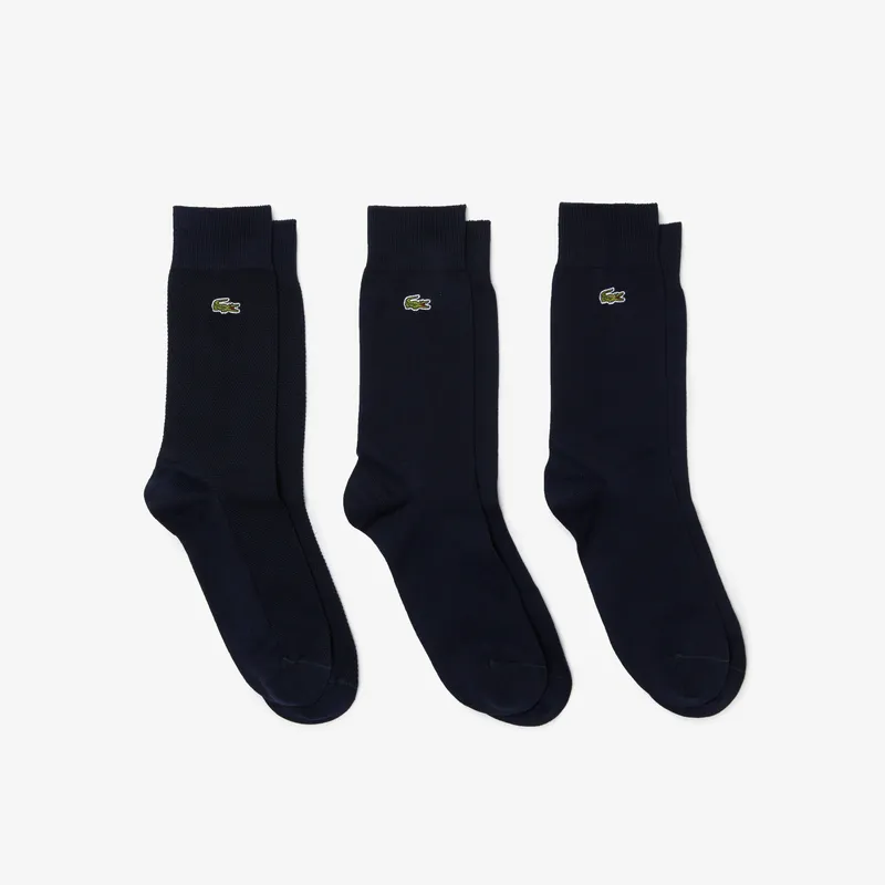 Носки мужские Lacoste хлопковые, синий, арт. RA4261