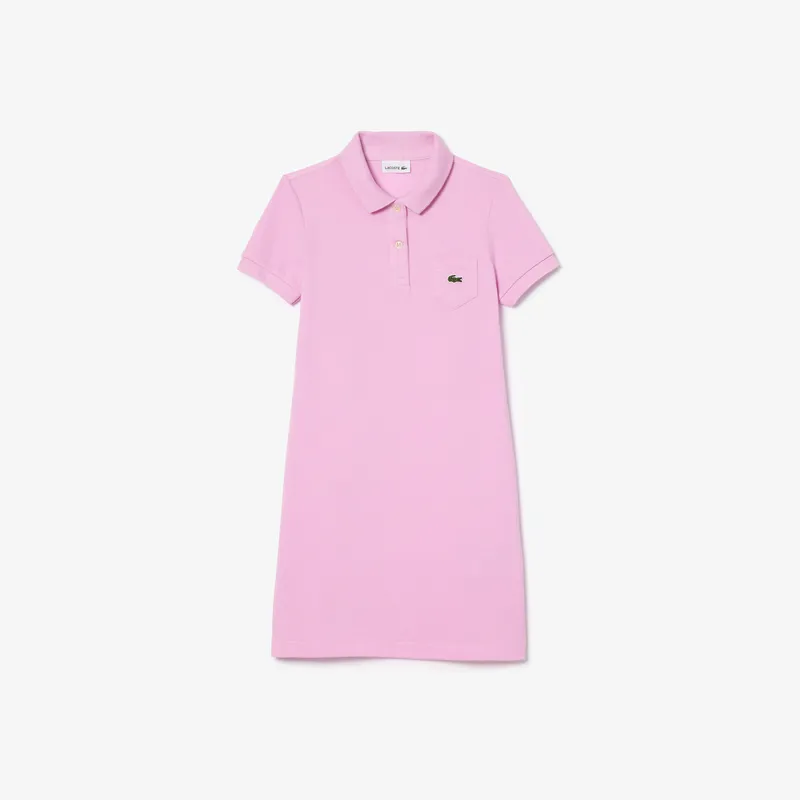 Платье Lacoste из хлопка, розовый, арт. EJ2816