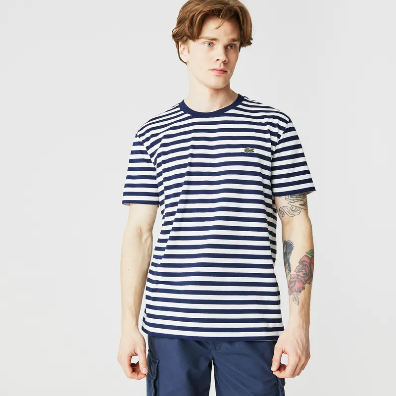 Футболка Lacoste приталенного кроя, синий, арт. TH0310