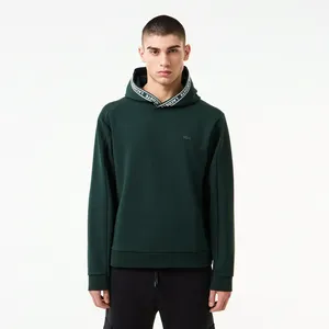 Толстовка худи Lacoste с капюшоном, зеленый, арт. SH2526