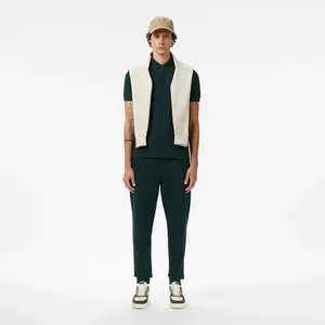 Хлопковые спортивные брюки Lacoste SLIM FIT, зеленый, арт. XH2623