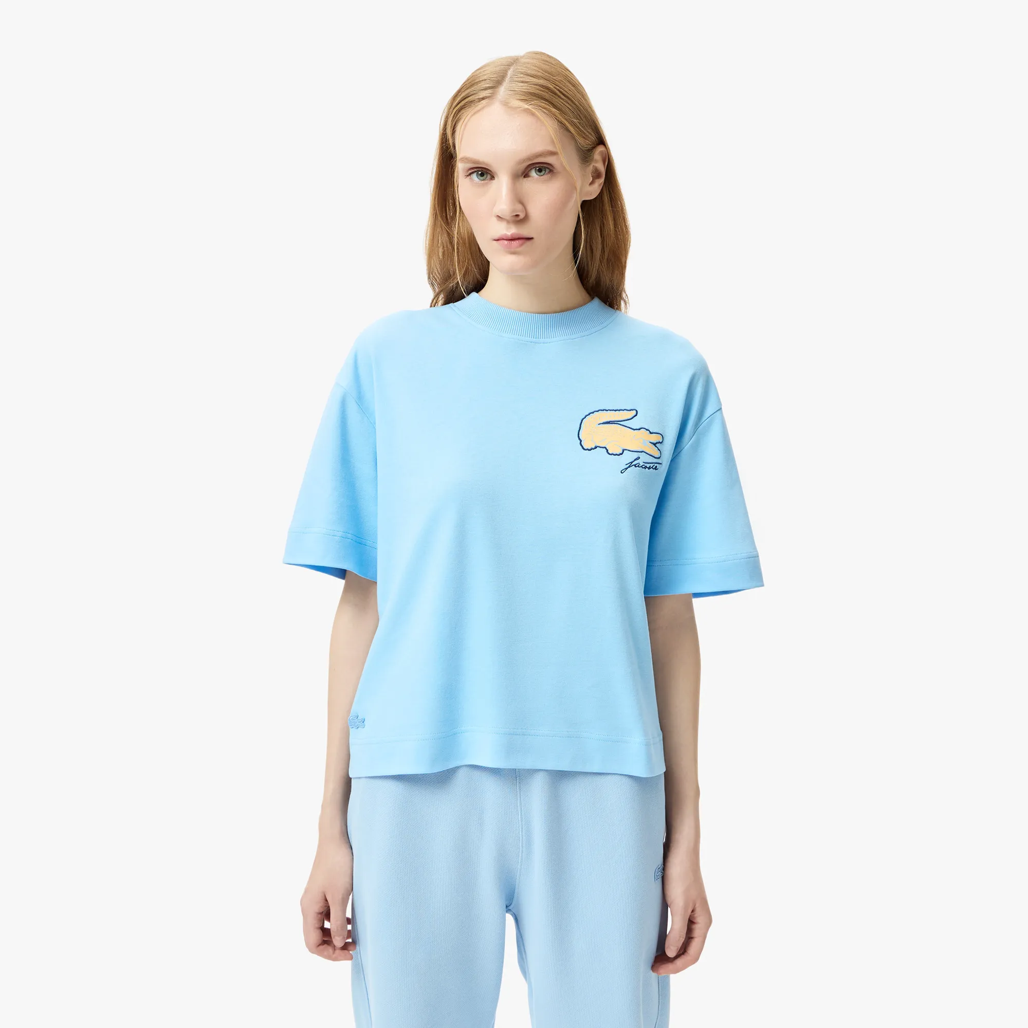 Футболка Lacoste LOOSE FIT, голубой, арт. TF2603