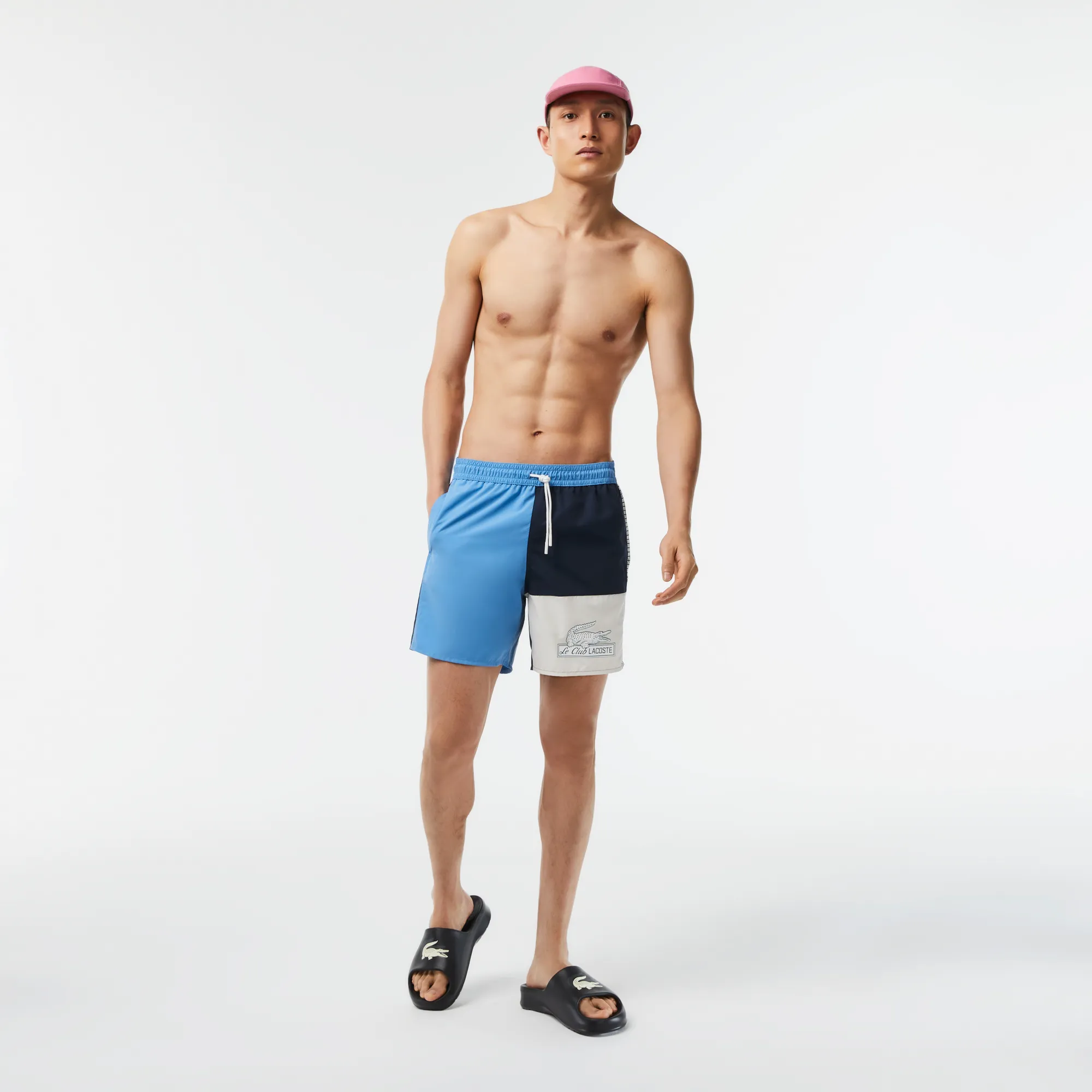 Купальные шорты Lacoste, голубой, арт. MH5653