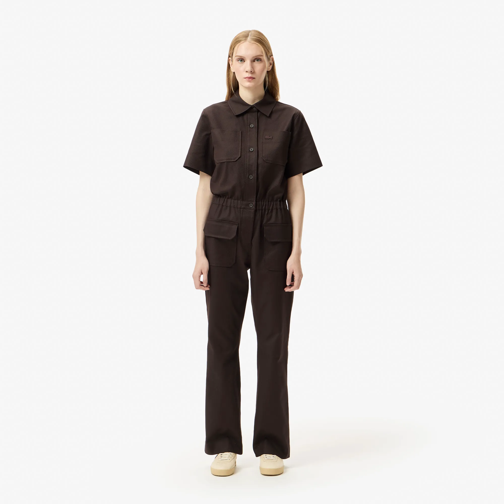 Платье Lacoste CLASSIC FIT, коричневый, арт. EF2605R