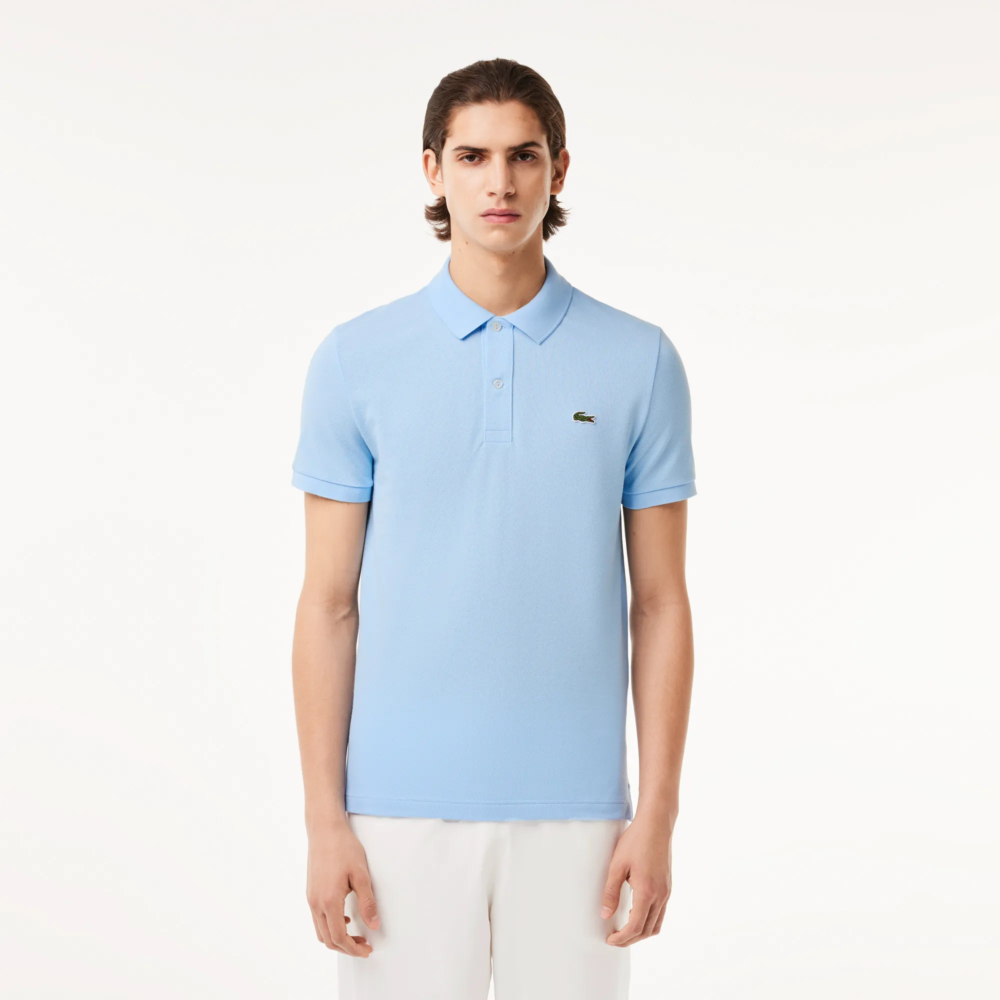 Поло Lacoste L.12.12 Slim Fit, голубой, арт. PH4012