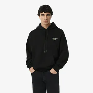 Хлопковый свитшот Lacoste Loose Fit, черный, арт. SH5947