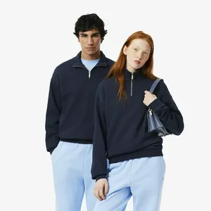 Хлопковый свитшот Lacoste Loose Fit, синий, арт. SH7759