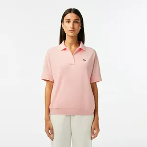Поло Lacoste Loose Fit, розовый, арт. PF0504