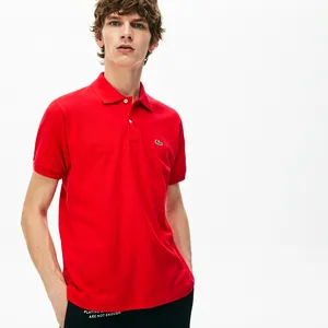 Мужское поло Lacoste Classic Fit, красный, арт. L1212