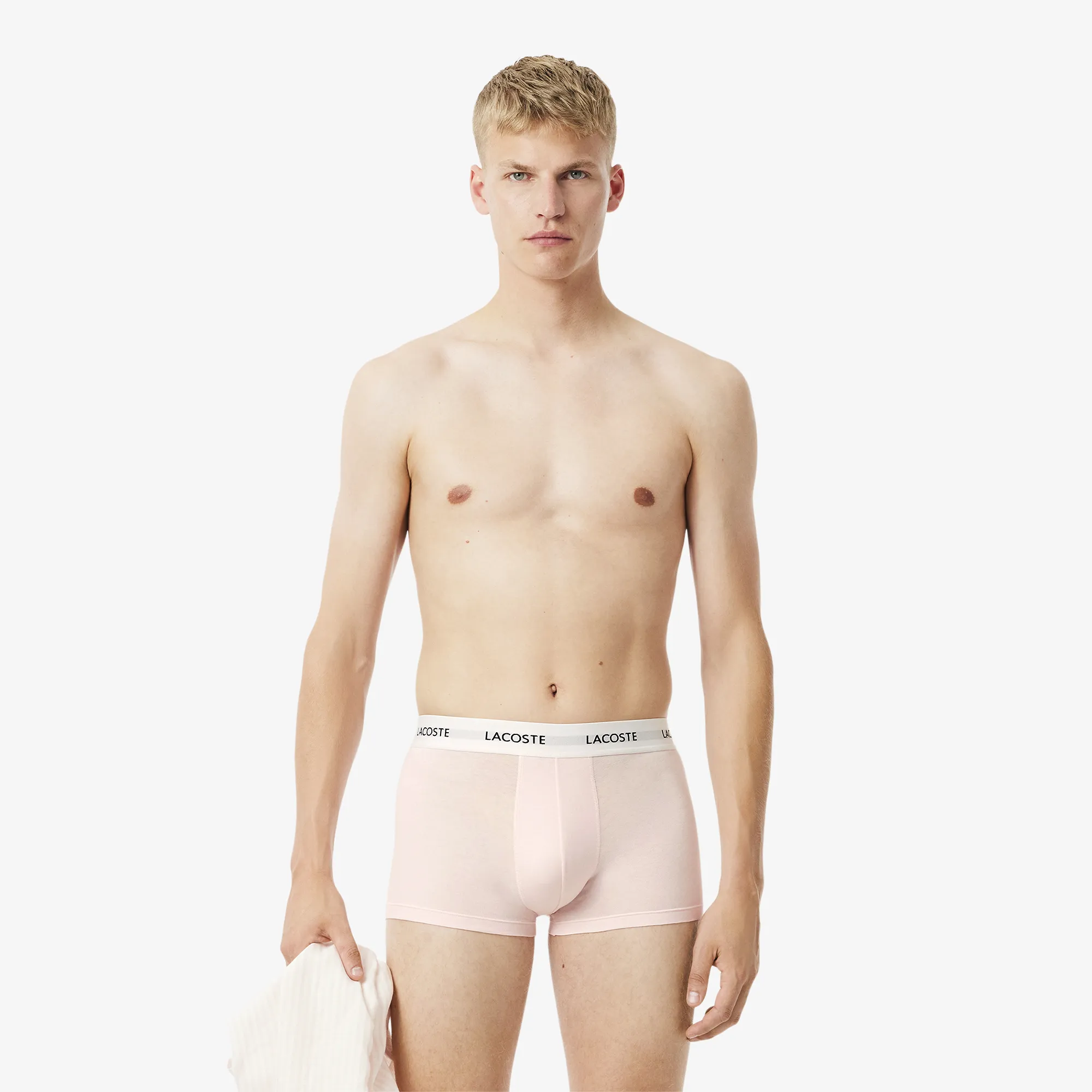 Мужское нижнее бельё Lacoste, розовый, арт. 5H5150