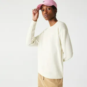 Шерстяной свитер Lacoste, белый, арт. AF2404
