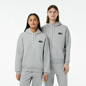 Худи Lacoste Unisex из хлопка, серый, арт. SH6404