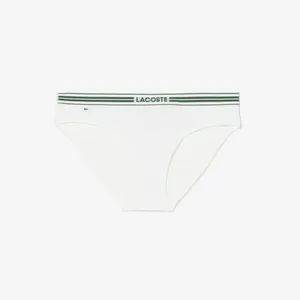 Женское нижнее бельё Lacoste из эластичного хлопка, белый, арт. 8F1333