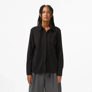 Женская рубашка Lacoste, черный, арт. CF2631