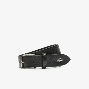 Кожаный ремень Lacoste CHANTACO, черный, арт. RC4028
