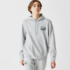 Худи Lacoste с капюшоном, серый, арт. SH1204