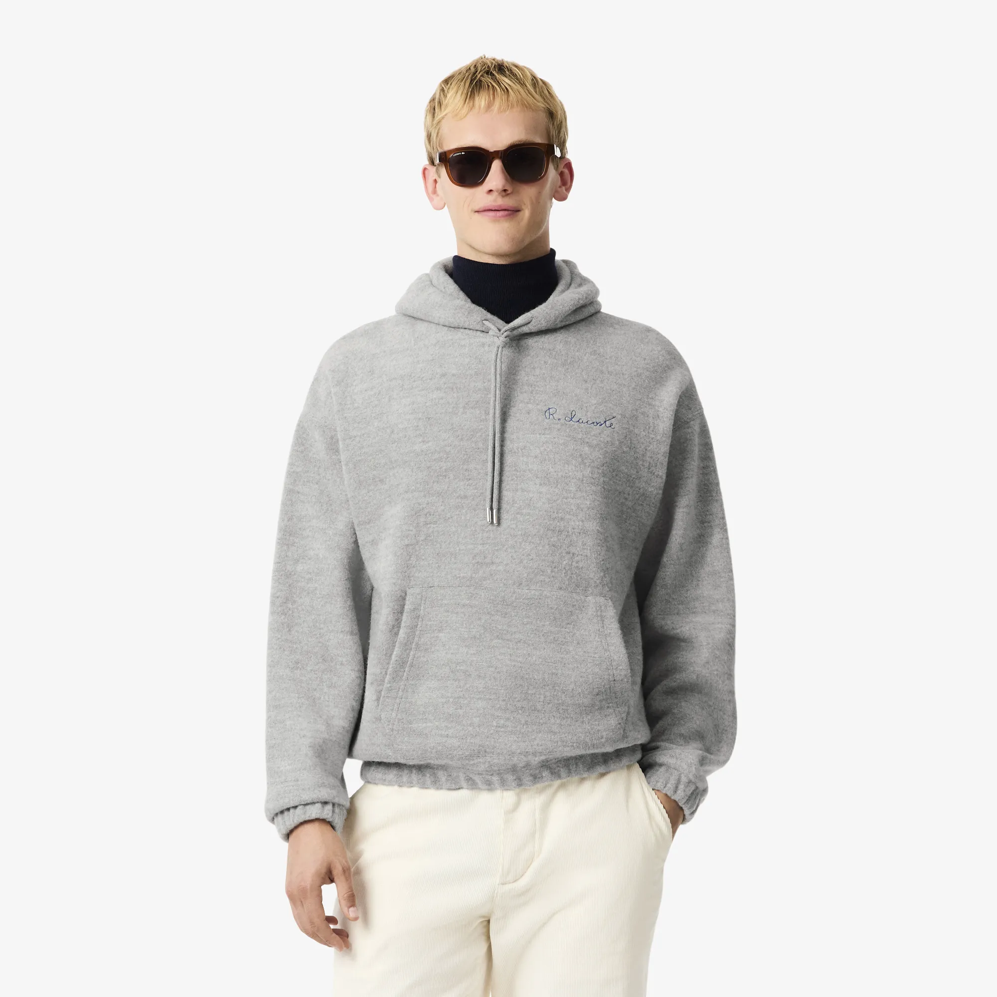 Хлопковый свитшот Lacoste, серый, арт. SH5502