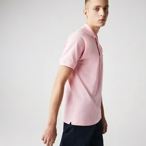 Мужское поло Lacoste Classic Fit, розовый, арт. L1212