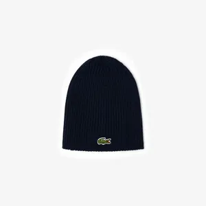 Вязаная шапка Lacoste, синий, арт. RB2191
