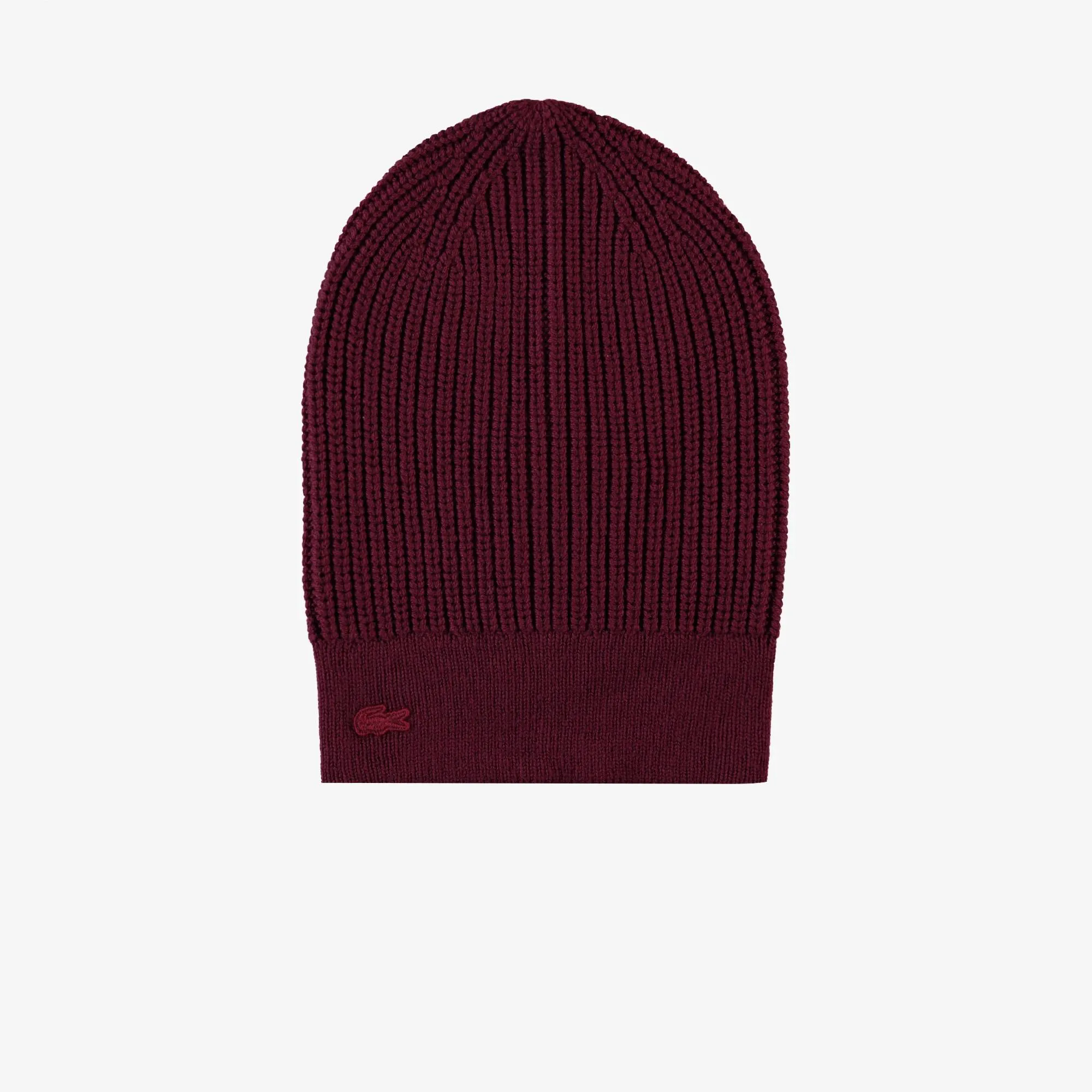 Вязаная шапка Lacoste Unisex, красный, арт. RB2208