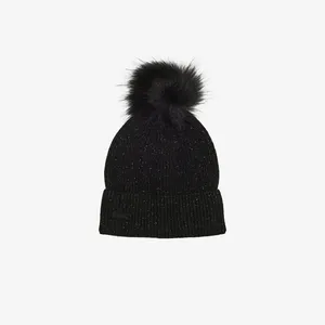 Вязаная шапка Lacoste, черный, арт. RB2213