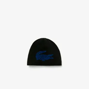 Вязаная шапка Lacoste, черный, арт. RB2186