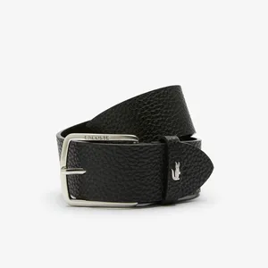 Ремень Lacoste из коровьей кожи, черный, арт. RC4044