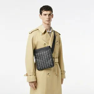Сумка через плечо Lacoste Slimline Satchel, черный, арт. NH4260LX